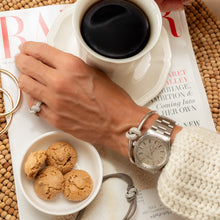 Load image into Gallery viewer, The Love Knot Ring  - White Gold & Diamond on Knot