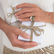 Load image into Gallery viewer, The Love Knot Ring  - White Gold & Diamond on Knot