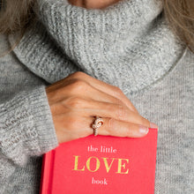 Load image into Gallery viewer, The Love Knot Ring - Pink Gold & Diamond