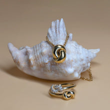 Load image into Gallery viewer, The Love Knot Pendant - Yellow Gold