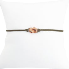 Load image into Gallery viewer, Mini Knot Bracelet in Pink Gold