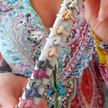 Load image into Gallery viewer, The Love Knot Ring - Yellow Gold & Ruby