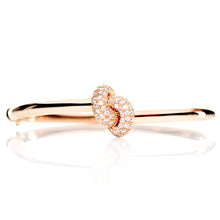 Load image into Gallery viewer, The Love Knot Bracelet - Pink Gold &amp; Diamond