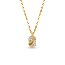 Load image into Gallery viewer, Mini Knot Pendant in Yellow Gold