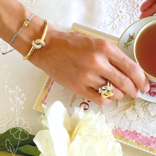 Load image into Gallery viewer, The Love Knot Ring - Yellow Gold