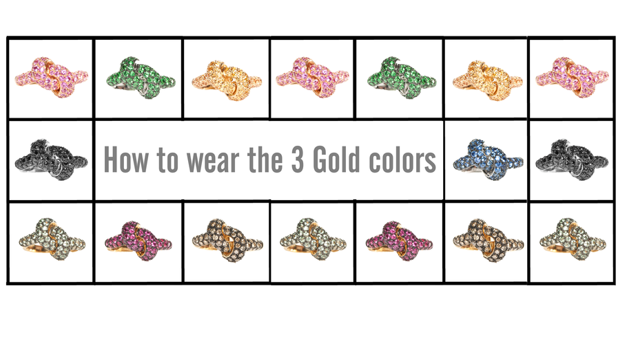 How To Properly Wear The Three Gold Colors