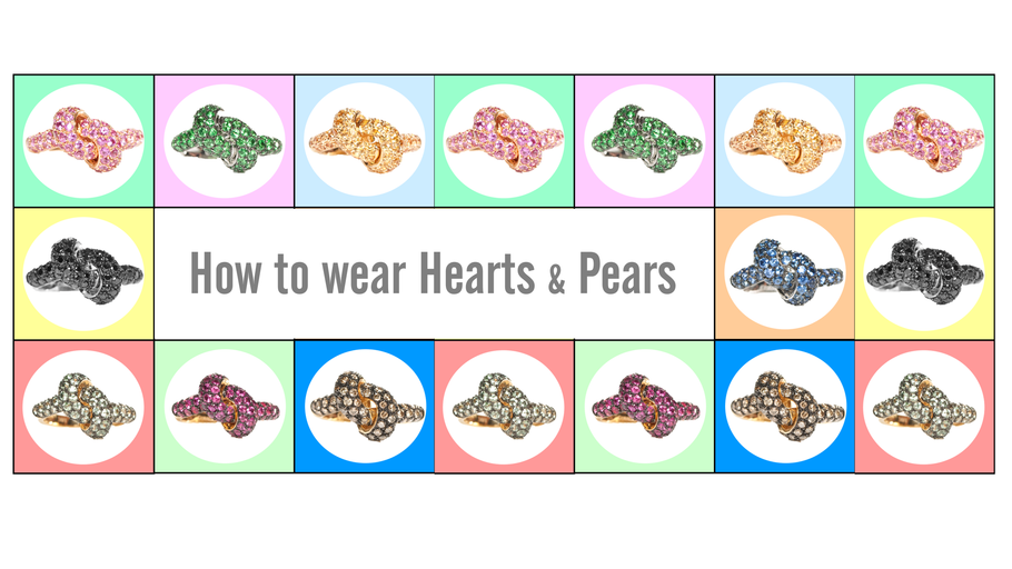 How To Wear Hearts & Pears shaped Rings