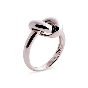 The Love Knot Ring - White Gold