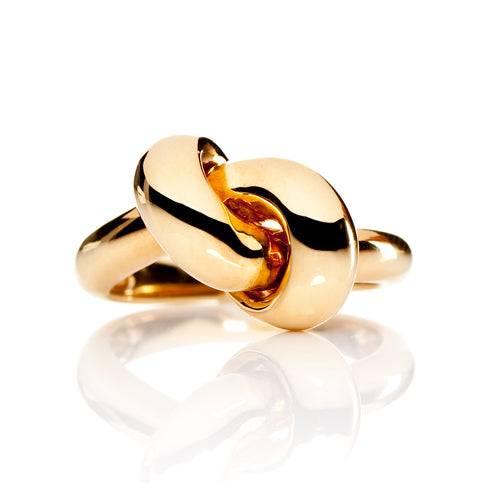 The Love Knot Ring - Yellow Gold